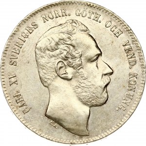 Švédsko 4 Riksdaler 1871 LA ST