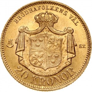 Sweden 20 Kronor 1873 ST