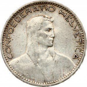 Switzerland 5 Francs 1923 B Herdsman