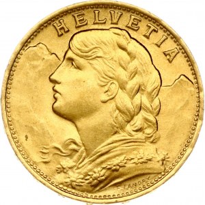 Switzerland 20 Francs 1930 B