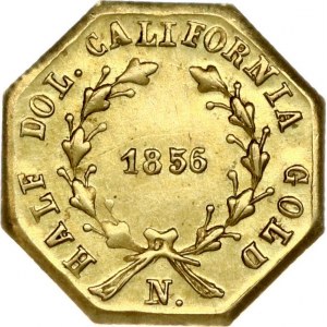 USA 1/2 Dollaro 1856 N Copia!