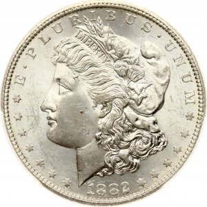 USA Morgan Dollar 1882 S PCGS MS 63