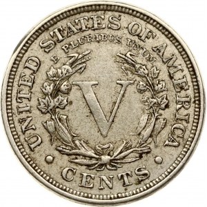 USA 5 centov 1884