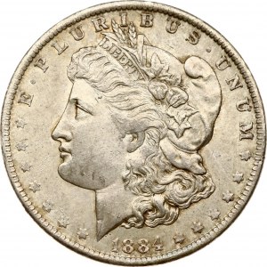 USA Morgan Dollar 1884 O