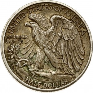USA ½ Dollar 1918 S