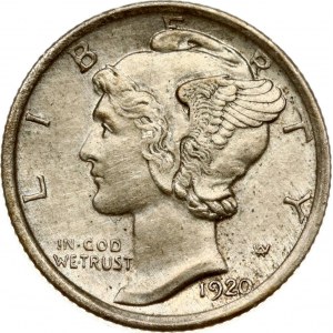 USA Dime 1920