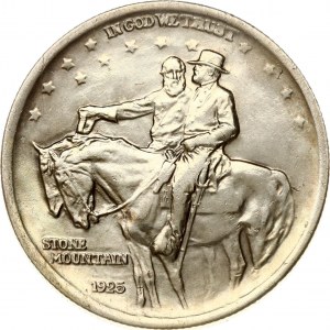 USA ½ Dollar 1925 Stone Mountain-Denkmal