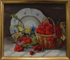 Zofia Albinowska-Minkiewiczowa, Martwa natura z wiśniami