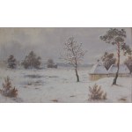 Józef Guranowski, Pejzaż zimowy [Chaty]