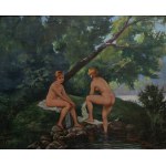Zygmunt Nirnstein [A.Siemaszko], Kąpiące się