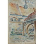 Ludwik Tyrowicz, Rynek w Kazimierzu i Dziedziniec zamku w Kazimierzu-praca dwustronna