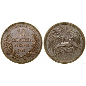 Niemcy, 10 fenigów, 1894 A, Berlin
