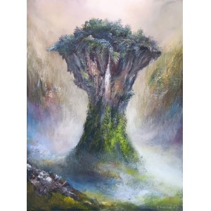 Andrzej FRONCZAK (b. 1959), Rocky tree, 2025