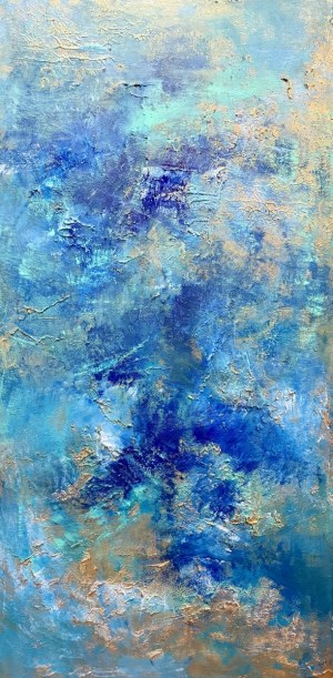 Gossia ZIELASKOWSKA (b. 1983), Blue map, 2025