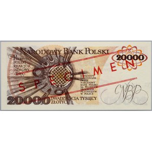 PRL, 20000 zł 1.02.1989, WZÓR, No. 1969, seria A