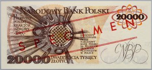 PRL, 20000 zloty 1.02.1989, MODEL, No. 1969, series A