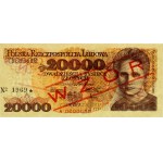PRL, 20000 zł 1.02.1989, WZÓR, No. 1969, seria A