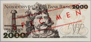 People's Republic of Poland, 2000 zloty 1.06.1979, MODEL, No. 2215, series S