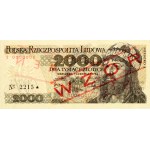 PRL, 2000 złotych 1.06.1979, WZÓR, No. 2215, seria S