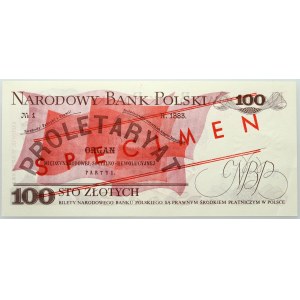 PRL, 100 złotych 17.05.1976, WZÓR, No. 0787, seria AK