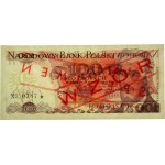PRL, 100 złotych 17.05.1976, WZÓR, No. 0787, seria AK