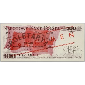 PRL, 100 złotych 17.05.1976, WZÓR, No. 0859, seria AK