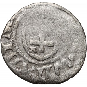 Władysław Jagiełło 1386-1434, trzeciak, Kraków, sygnatura A, bardzo rzadki