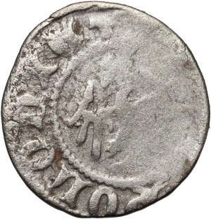 Ladislaus Jagiello 1386-1434, trzeciak, Krakow, signature A, very rare
