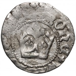 Władysław Jagiełło 1386-1434, półgrosz, Kraków, bez sygnatur