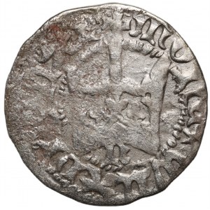 Władysław Jagiełło 1386-1434, półgrosz, Kraków, sygnatura N