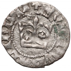 Władysław Jagiełło 1386-1434, półgrosz, Kraków, bez sygnatur