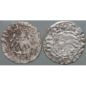 Władysław Jagiełło 1386-1434, zestaw półgroszy, (2 sztuki)
