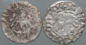 Ladislaus Jagiello 1386-1434, set of half-pennies, (2 pieces)
