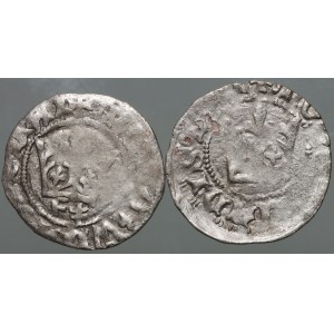 Władysław Jagiełło 1386-1434, zestaw półgroszy, (2 sztuki)