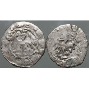 Władysław Jagiełło 1386-1434, zestaw półgroszy, (2 sztuki)