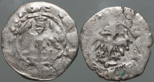 Ladislaus Jagiello 1386-1434, set of half-pennies, (2 pieces)