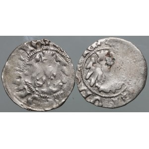 Władysław Jagiełło 1386-1434, zestaw półgroszy, (2 sztuki)