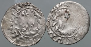 Ladislaus Jagiello 1386-1434, set of half-pennies, (2 pieces)