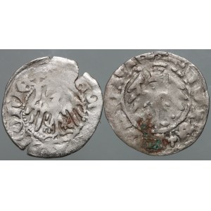 Władysław Jagiełło 1386-1434, zestaw półgroszy, (2 sztuki)
