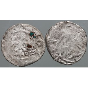 Władysław Jagiełło 1386-1434, zestaw trzeciaków, (2 sztuki)