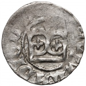 Władysław Jagiełło 1386-1434, half-penny, Kraków, no signatures