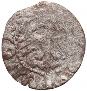 Władysław Jagiełło 1386-1434, trzeciak, Kraków, no signatures, mint abuse?