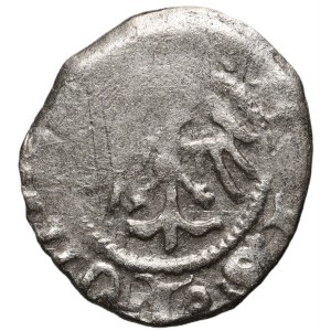 Władysław Jagiełło 1386-1434, trzeciak, Kraków, sygnatura N