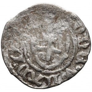 Władysław Jagiełło 1386-1434, trzeciak, Kraków, sygnatura N