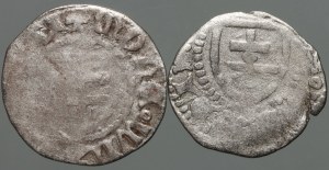 Ladislaus Jagiello 1386-1434, set of thirds, (2 pieces)