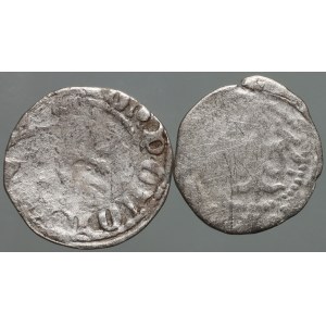 Ladislaus Jagiello 1386-1434, set of thirds, (2 pieces)
