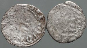 Ladislaus Jagiello 1386-1434, set of thirds, (2 pieces)