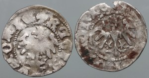 Ladislaus Jagiello 1386-1434, set of half-pennies, (2 pieces)