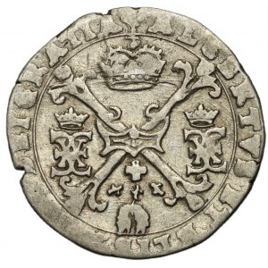Belgium, Spanish Netherlands, Albert and Isabella 1598-1621, 1/4 Patagon, Brussels?