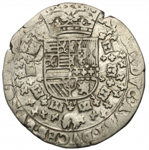 Belgium, Spanish Netherlands, Albert and Isabella 1598-1621, 1/4 Patagon, Brussels?